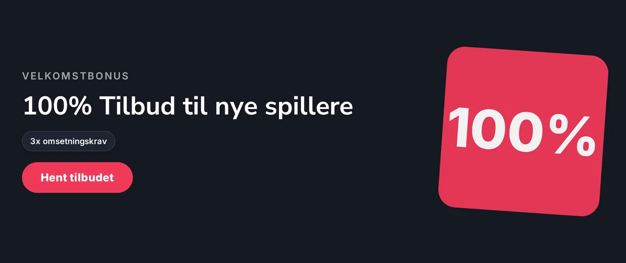 Hent velkomstbonusen