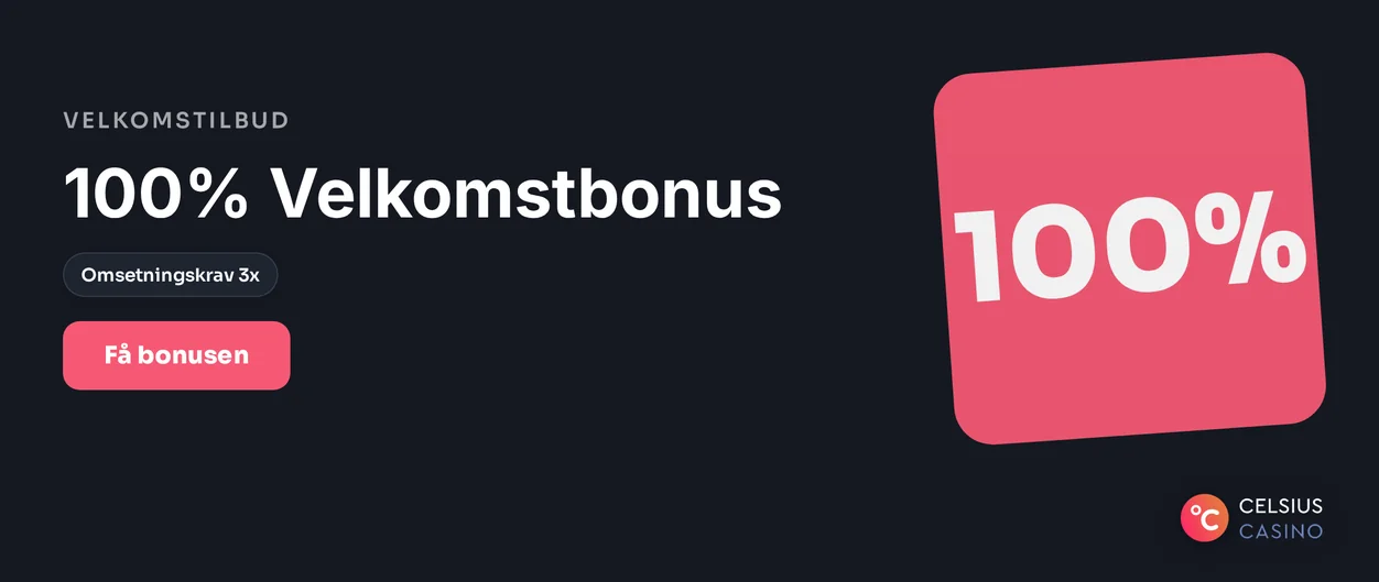Hent velkomstbonusen